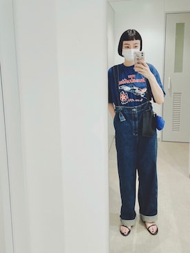 「Johnbull（ジョンブル）のアイテム」を使った、Kanocoさん（レディース・170cm）の夏コーディネート