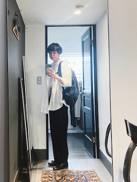 「アイテム（レッグウェア）」を使った、Kanocoさん（レディース・170cm）の秋コーディネート