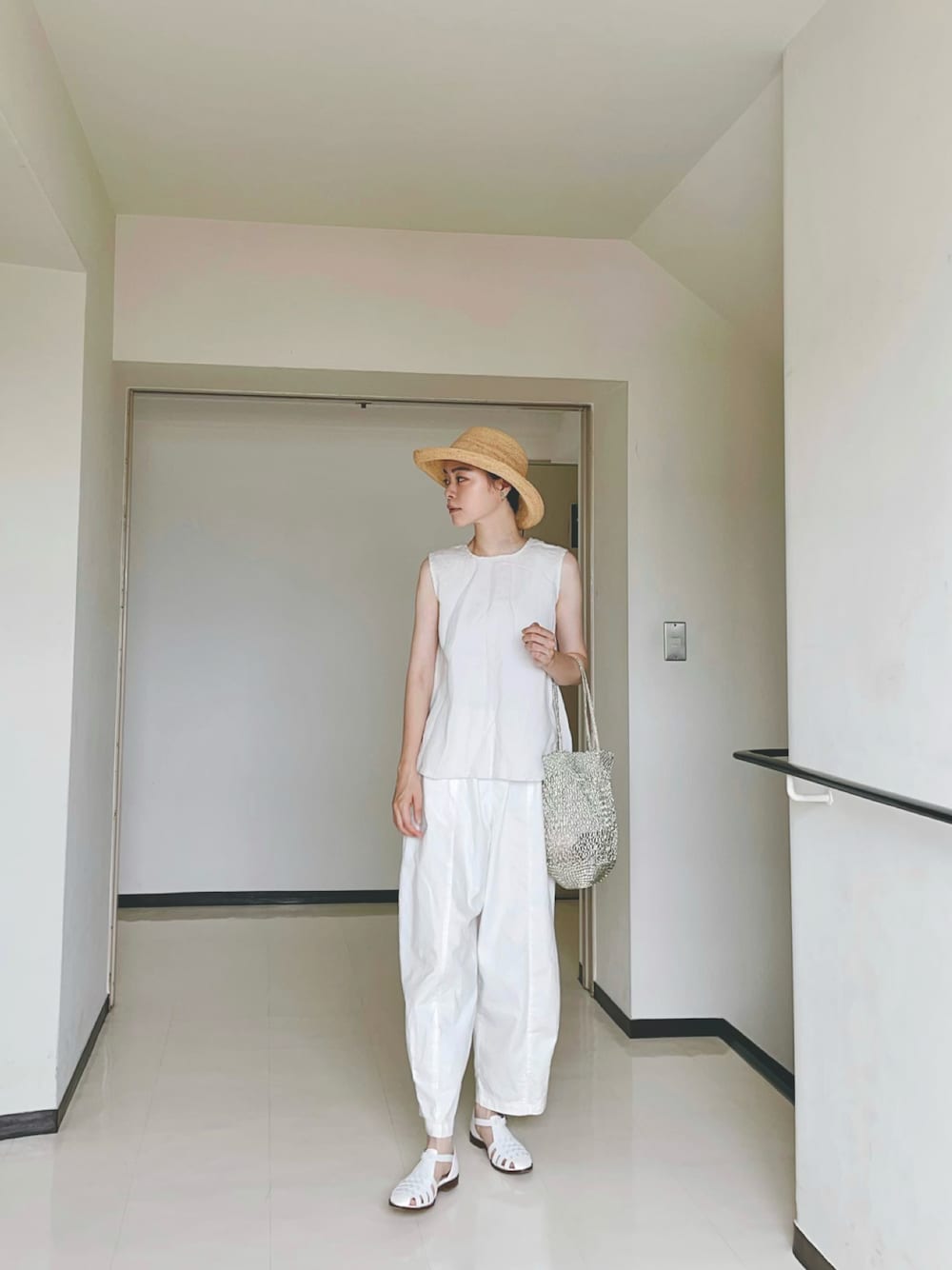 レオニ ラフィアハット  タキマキさんコーデ ラフィアハットを使った人気ファッションコーディネート - WEAR