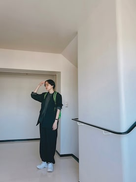 「COMOLI（コモリ）のアイテム」を使った、Kanocoさん（レディース・170cm）の秋コーディネート