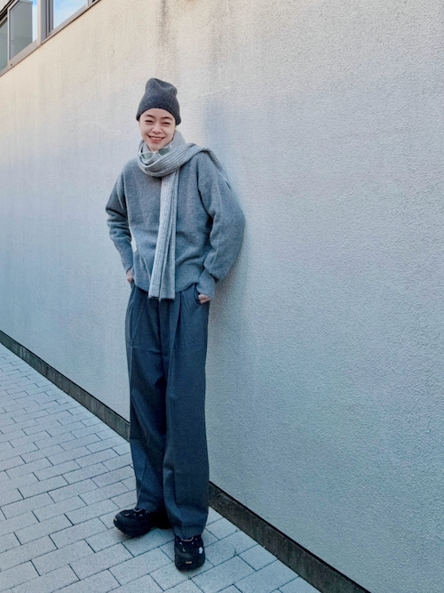 セール】Wool Tuck Pants（その他パンツ）｜anuke（アンヌーク）の