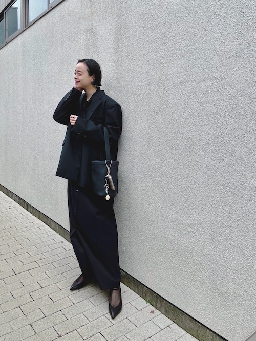 【rim ark】ドレープポケットドレス RIM.ARK ドレス 入学式 卒業式 Drape pocket dress ドレープ ポケット