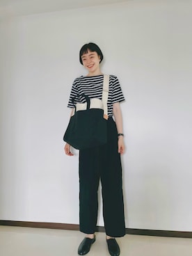 「JOURNAL STANDARD LUXE（ジャーナルスタンダード　ラックス）のアイテム」を使った、Kanocoさん（レディース・170cm）の夏コーディネート
