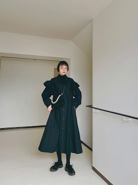 「Steven Alan（スティーブンアラン）のアイテム（その他シューズ）」を使った、Kanocoさん（レディース・170cm）の秋コーディネート
