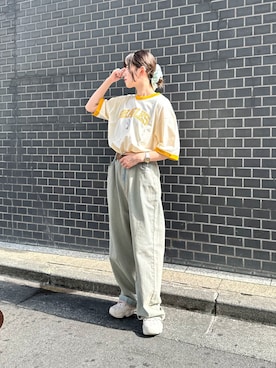 「DOUBLE NAME（ダブルネーム）のアイテム」を使った、Tamaさん（骨格ストレート・レディース・156cm）の夏コーディネート