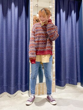 Tamaさん（レディース・157cm）の秋コーディネート