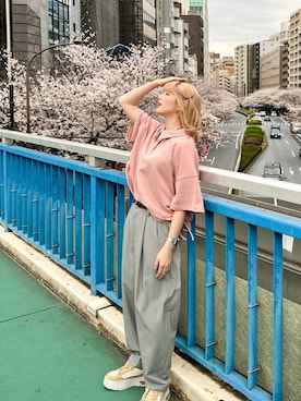「インスタやってます」｜Tamaさん（レディース・157cm）の春コーディネート