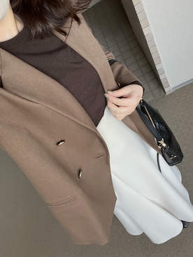 「アイテム（バレエシューズ）」を使った、maさん（レディース・156cm）の春コーディネート