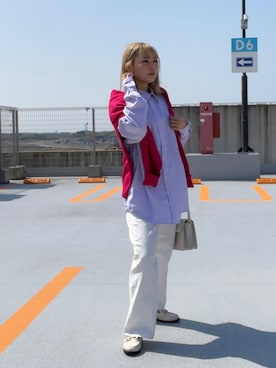 「WEGO（ウィゴー）のアイテム（シューズ）」を使った、みやちさん（レディース・156cm）の夏コーディネート