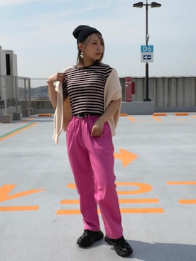 みやちさん（レディース・156cm）の春コーディネート