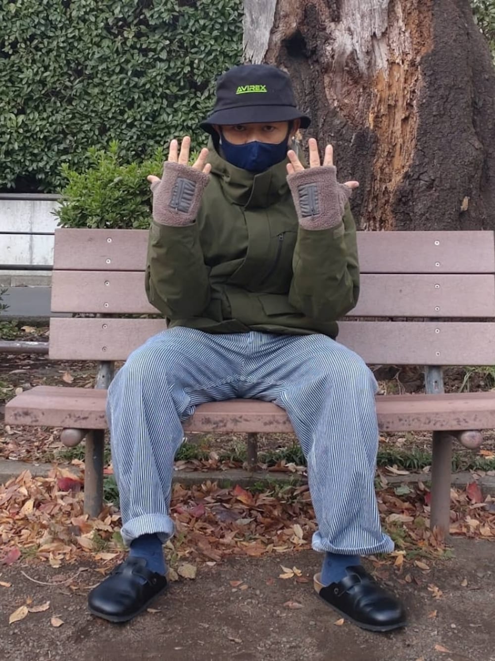 bbkbaseさんの「リーコン バケット ハット/ RECON  BUCKET HAT / アヴィレックス / AVIREX（AVIREX）」を使ったコーディネートの1枚目の写真