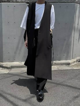 「COOLなこのコが仲間入り」｜「アイテム（スリッポン）」を使った、'_En_さん（メンズ・165cm）の夏コーディネート
