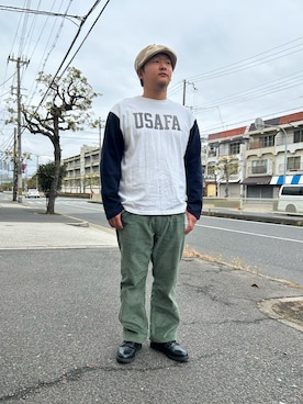 「RACAL（ラカル）のアイテム」を使った、たからさん（メンズ・171cm）の冬コーディネート