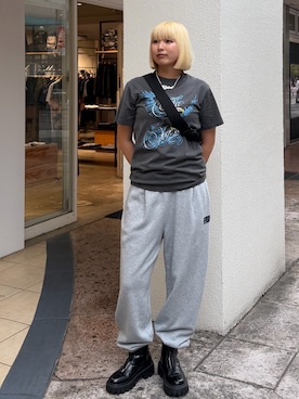 西野望さん(レディース・162cm)の夏コーディネート