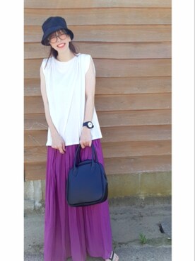 あんさん（レディース・160cm）の夏コーディネート