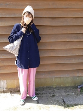 あんさん(レディース・160cm)の春コーディネート