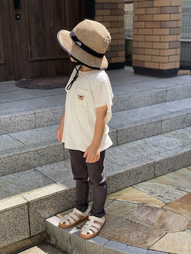 Ren10Hinaさん（キッズ・100cm）の夏コーディネート