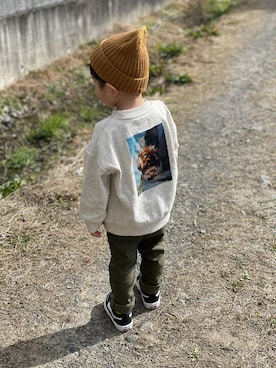 Ren10Hinaさん（キッズ・100cm）の冬コーディネート