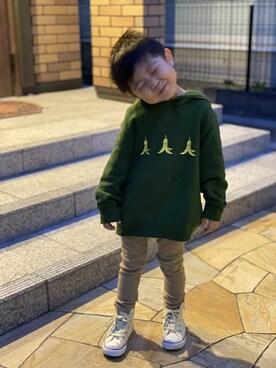 Ren10Hinaさん(キッズ・100cm)の冬コーディネート