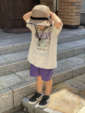 Ren10Hinaさん（キッズ・100cm）の夏コーディネート