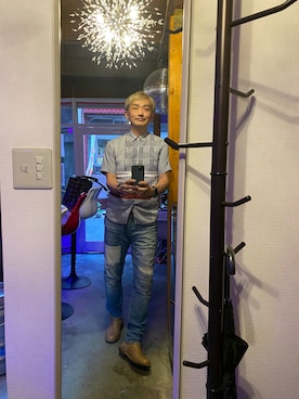 平野誠さん（メンズ・174cm）の春コーディネート