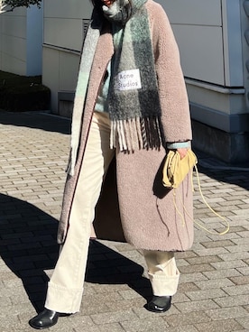 「Acne Studios（アクネストゥディオズ）のアイテム」を使った、Seikoさん（レディース・163cm）の冬コーディネート