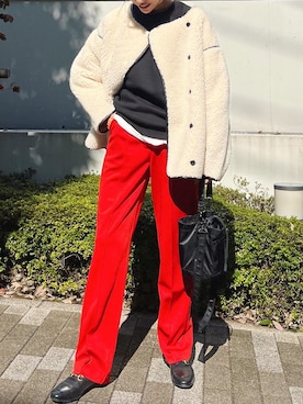 「AKTE」｜「アイテム（ジャケット/アウター）」を使った、Seikoさん（レディース・163cm）の秋コーディネート