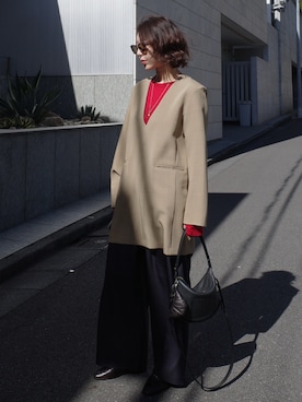 「CHANEL（シャネル）のアイテム」を使った、Seikoさん（レディース・163cm）の冬コーディネート