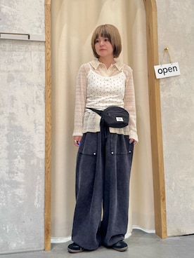 「CIAOPANIC TYPY（チャオパニックティピー）のアイテム（トップス）」を使った、きな☆ki_naさん（レディース・153cm）の夏コーディネート