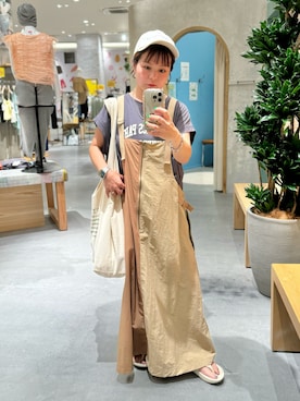 「FOSSIL（フォッシル）のアイテム」を使った、きな☆ki_naさん（レディース・153cm）の夏コーディネート