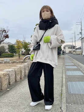 「マイベストコーデ2022」｜「アイテム（帽子）」を使った、きな☆ki_naさん（レディース・153cm）の冬コーディネート