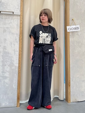 「PENNEYS（ぺニーズ）のアイテム」を使った、きな☆ki_naさん（レディース・153cm）の春コーディネート