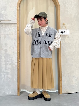 「HELLO.SANFRANCISCO（ハローサンフランシスコ）のアイテム」を使った、きな☆ki_naさん（骨格ストレート・レディース・153cm）の春コーディネート
