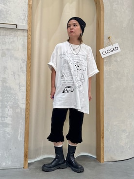 「CIAOPANIC TYPY（チャオパニックティピー）のアイテム（帽子）」を使った、きな☆ki_naさん（レディース・153cm）の秋コーディネート