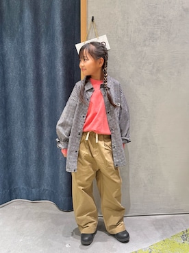 きな☆ki_naさん（キッズ・123cm）の秋コーディネート