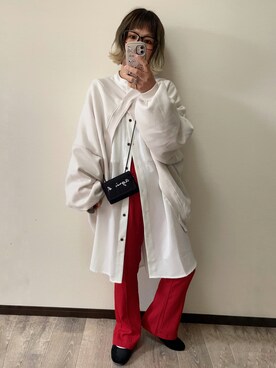 「SVEC（シュベック）のアイテム（バレエシューズ）」を使った、きな☆ki_naさん（レディース・153cm）の冬コーディネート