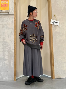 「大人可愛い、秋」｜きな☆ki_naさん（レディース・153cm）の秋コーディネート
