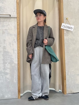 「CIAOPANIC TYPY（チャオパニックティピー）のアイテム（Tシャツ/カットソー）」を使った、きな☆ki_naさん（レディース・153cm）の秋コーディネート