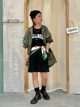 「reca（レカ）のアイテム」を使った、きな☆ki_naさん（骨格ストレート・レディース・153cm）の秋コーディネート