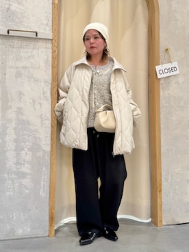 「CIAOPANIC TYPY（チャオパニックティピー）のアイテム」を使った、きな☆ki_naさん（レディース・153cm）の冬コーディネート