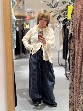 「CIAOPANIC TYPY（チャオパニックティピー）のアイテム（パンツ）」を使った、きな☆ki_naさん（レディース・153cm）の夏コーディネート