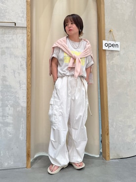 「CIAOPANIC TYPY（チャオパニックティピー）のアイテム」を使った、きな☆ki_naさん（骨格ストレート・レディース・153cm）の夏コーディネート