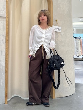 「CIAOPANIC TYPY（チャオパニックティピー）のアイテム（バッグ）」を使った、きな☆ki_naさん（レディース・153cm）の夏コーディネート