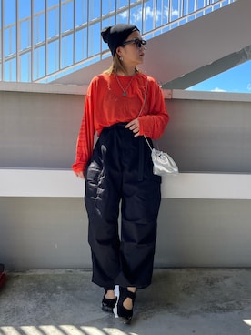 「CANAL JEAN（キャナルジーン）のアイテム」を使った、きな☆ki_naさん（骨格ストレート・レディース・153cm）の秋コーディネート