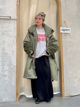 「アイテム（ワンピース/ドレス）」を使った、きな☆ki_naさん（レディース・153cm）の秋コーディネート