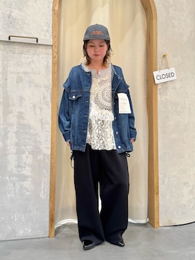 「etsinta（エシンタ）のアイテム」を使った、きな☆ki_naさん（レディース・153cm）の冬コーディネート