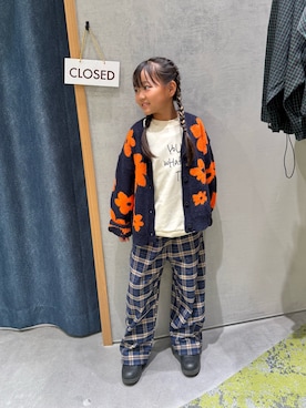 きな☆ki_naさん（キッズ・123cm）の秋コーディネート