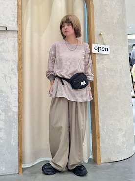 「PENNEYS（ぺニーズ）のアイテム」を使った、きな☆ki_naさん（レディース・153cm）の春コーディネート