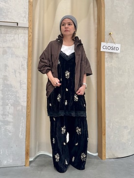 「CIAOPANIC TYPY（チャオパニックティピー）のアイテム」を使った、きな☆ki_naさん（レディース・153cm）の秋コーディネート