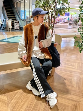 「reca（レカ）のアイテム」を使った、きな☆ki_naさん（骨格ストレート・レディース・153cm）の秋コーディネート
